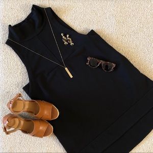 Free People Black Goldie Sleeveless Tunic/Dress, S